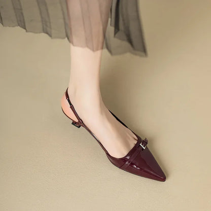 Zara | Women's Summer Orthpedic Kitten Heels