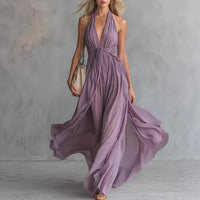 Rachel | Women's Summer Flowing Maxi Dress