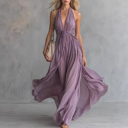 Rachel | Women's Summer Flowing Maxi Dress