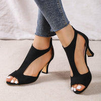 Phoebe | Women's Elegant Summer Sandals With Heel