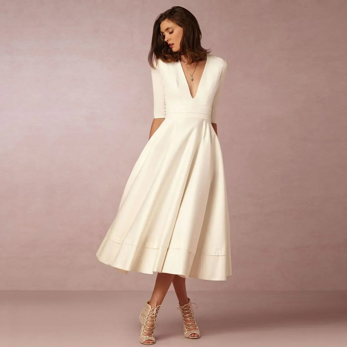 Tena | Women's Elegant A-Line Evening Dress
