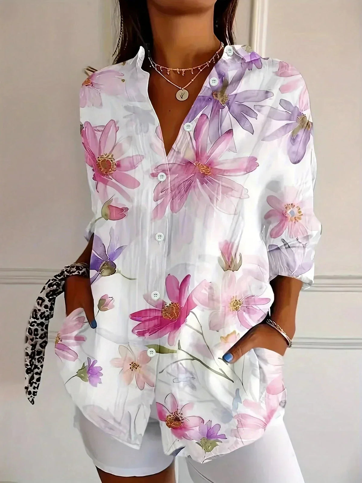 Wilma | Women's Casual Printed Summer Blouse