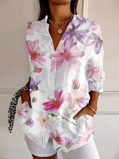 Wilma | Women's Casual Printed Summer Blouse