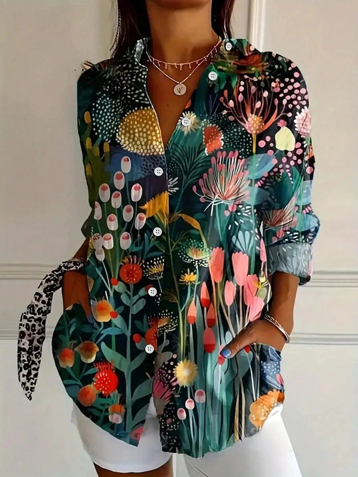 Wilma | Women's Casual Printed Summer Blouse
