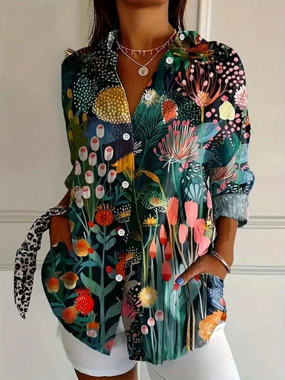 Wilma | Women's Casual Printed Summer Blouse