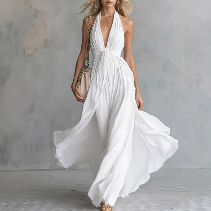 Rachel | Women's Summer Flowing Maxi Dress