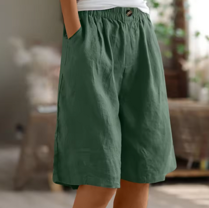 Julia | Women's Linen Summer Shorts