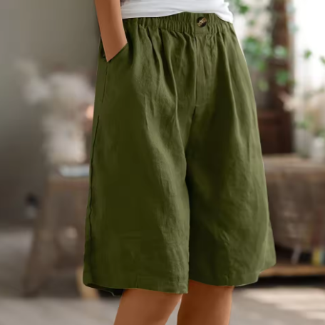Julia | Women's Linen Summer Shorts