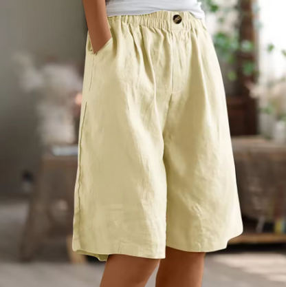 Julia | Women's Linen Summer Shorts
