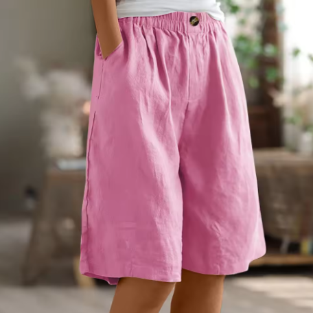 Julia | Women's Linen Summer Shorts