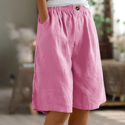 Julia | Women's Linen Summer Shorts