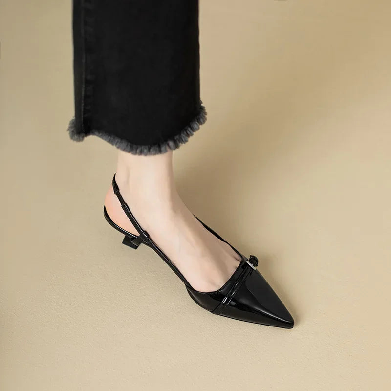 Zara | Women's Summer Orthpedic Kitten Heels