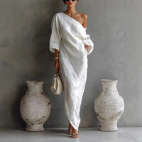 Matilda | Women's Summer One-Shoulder Maxi Dress