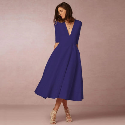 Tena | Women's Elegant A-Line Evening Dress
