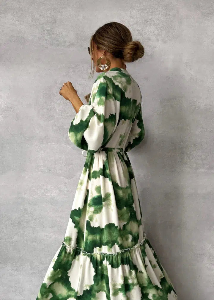 Naina | Women's Floral Maxi Evening Dress