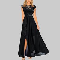 Sophie | Women's Elegant Ruffled Maxi Dress