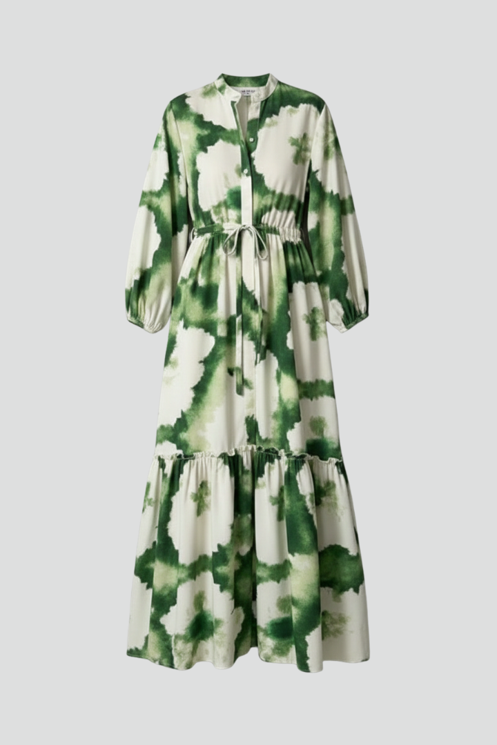 Sarah | Women's Summer Puffed Sleeves Floral Dress