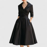 Sona | Women's Elegant Wrap Midi Dress