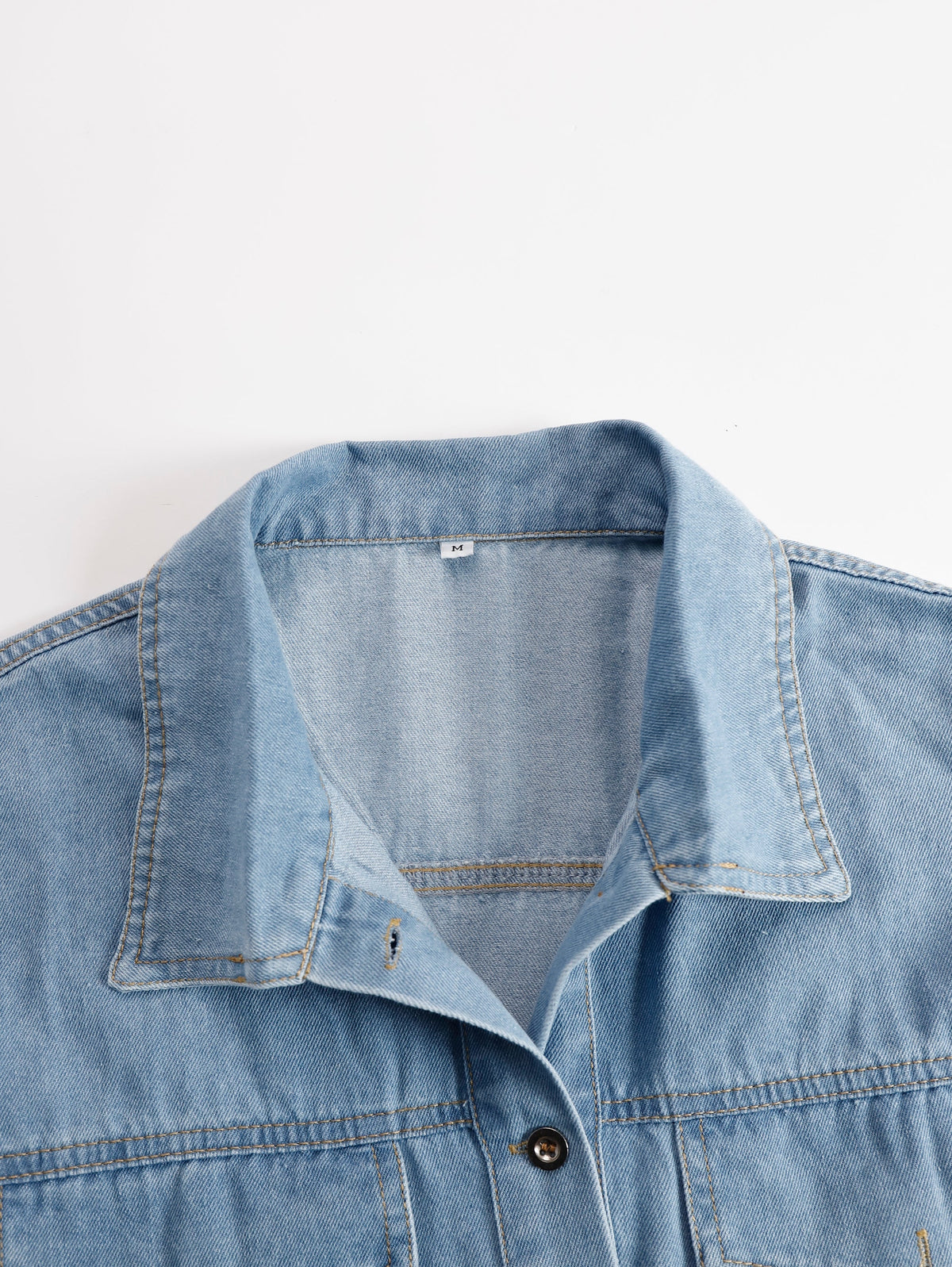 Alison | Women's Casual Fringed Denim Shirt Dress