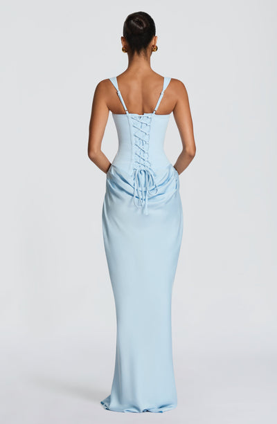 Katie | Women's Formal Draped Maxi Dress