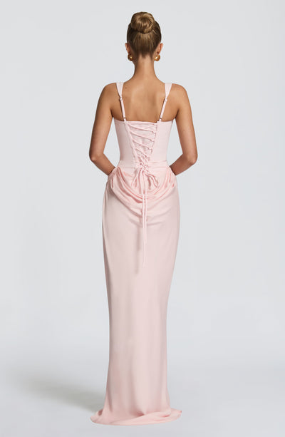 Katie | Women's Formal Draped Maxi Dress