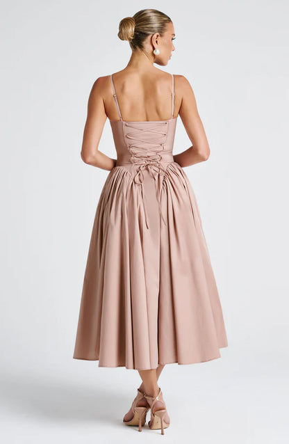 Diana | Women's Sophisticated A-line Midi Dress