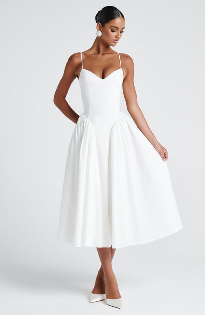 Diana | Women's Sophisticated A-line Midi Dress