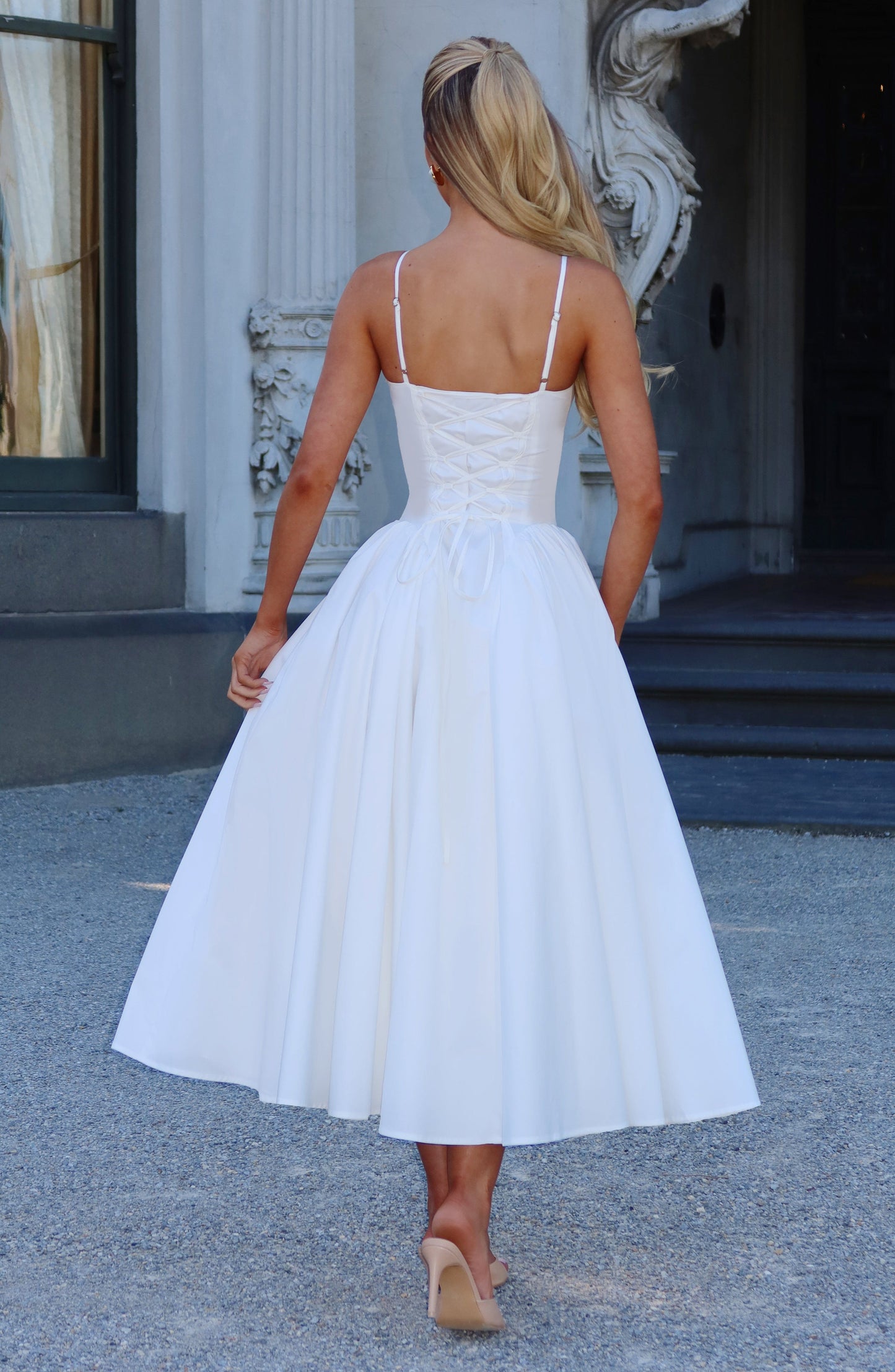 Diana | Women's Sophisticated A-line Midi Dress