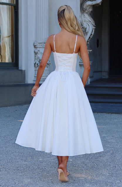 Diana | Women's Sophisticated A-line Midi Dress