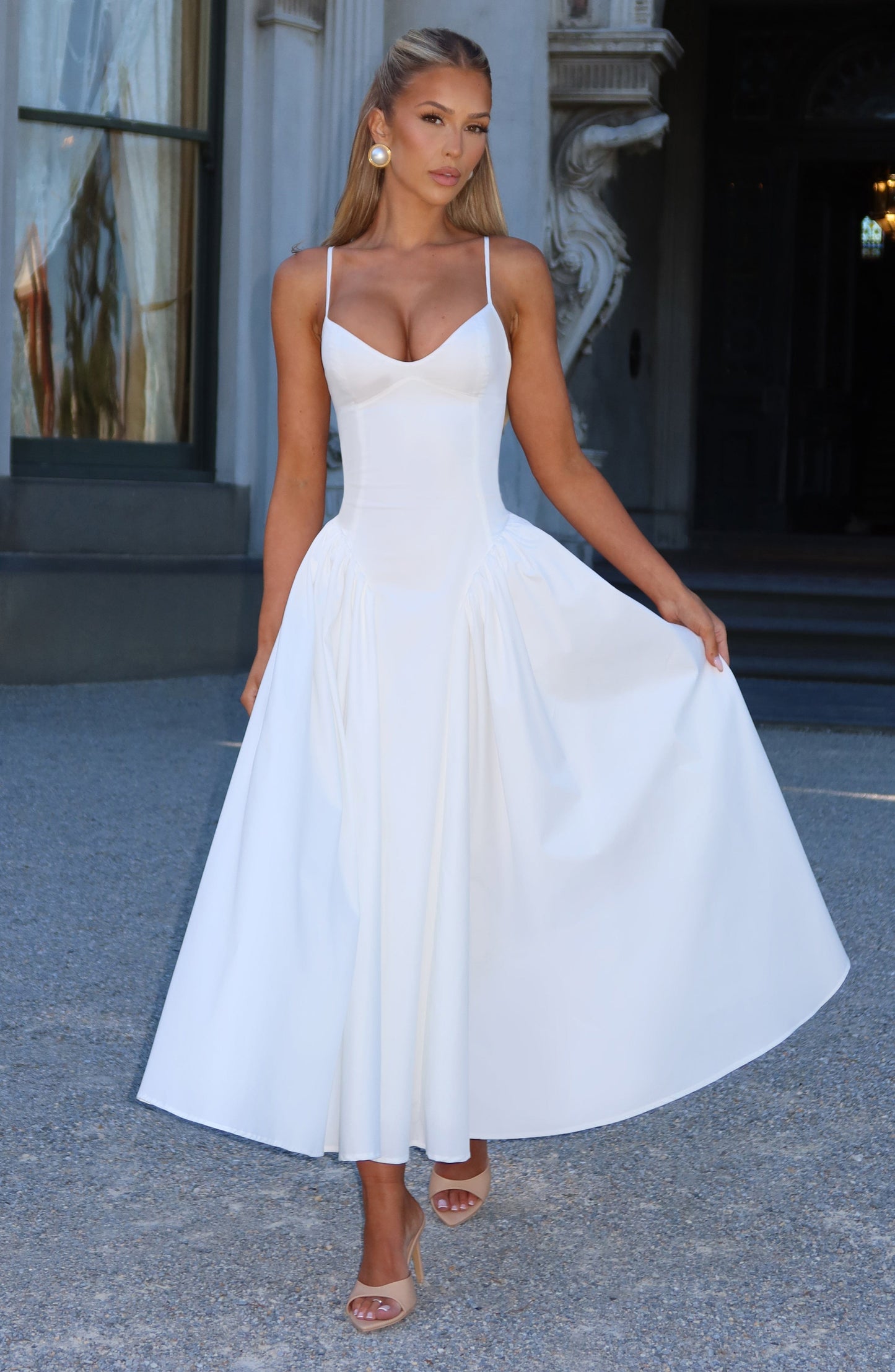 Diana | Women's Sophisticated A-line Midi Dress