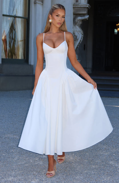 Diana | Women's Sophisticated A-line Midi Dress