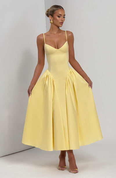 Diana | Women's Sophisticated A-line Midi Dress
