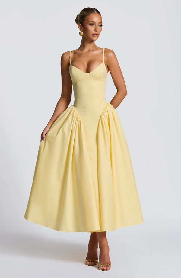 Diana | Women's Sophisticated A-line Midi Dress