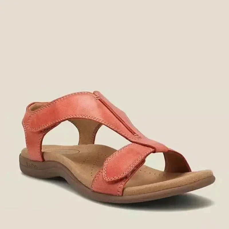 Sienna | Women's Comfortable T-Strap Leather Sandals