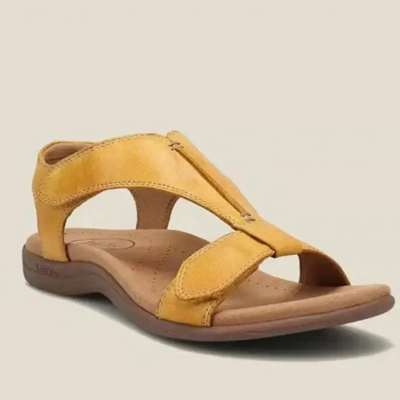 Sienna | Women's Comfortable T-Strap Leather Sandals