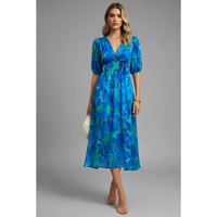 Zara | Women's Printed Evening Summer Dress