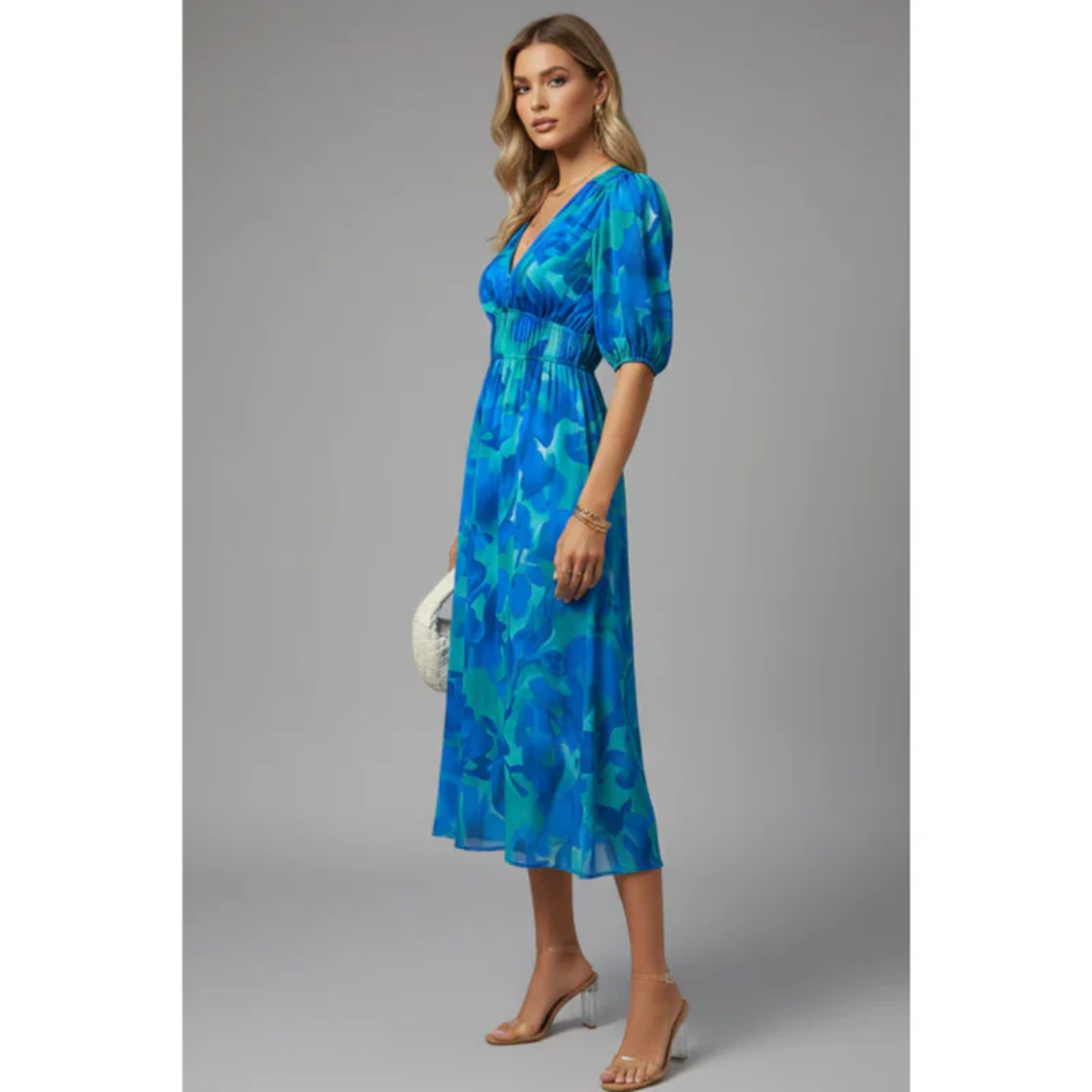 Zara | Women's Printed Evening Summer Dress