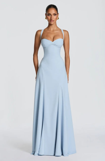 Emma | Women's Sweetheart Wedding Guest Maxi Dress