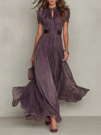 Jessica | Women's Flowing Lace-Detail Maxi Dress