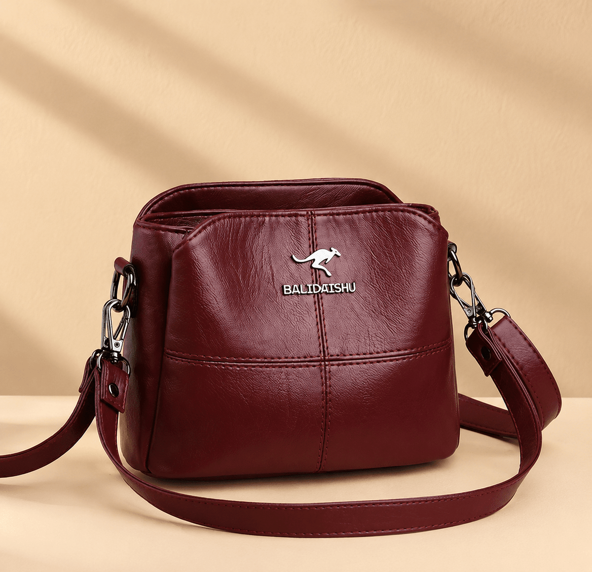 Karen | Women's Compact Leather Crossbody Bag