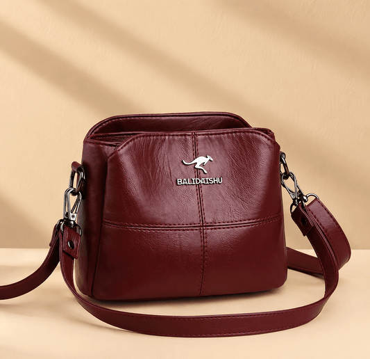 Karen | Women's Compact Leather Crossbody Bag