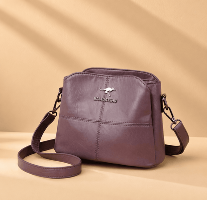 Karen | Women's Compact Leather Crossbody Bag