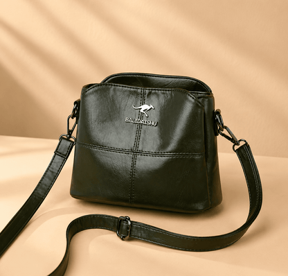 Karen | Women's Compact Leather Crossbody Bag
