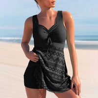 Kate | Women's Ruched Skirted Tankini Swimsuit