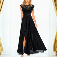 Lisa | Women's Elegant Assymatric Maxi Dress
