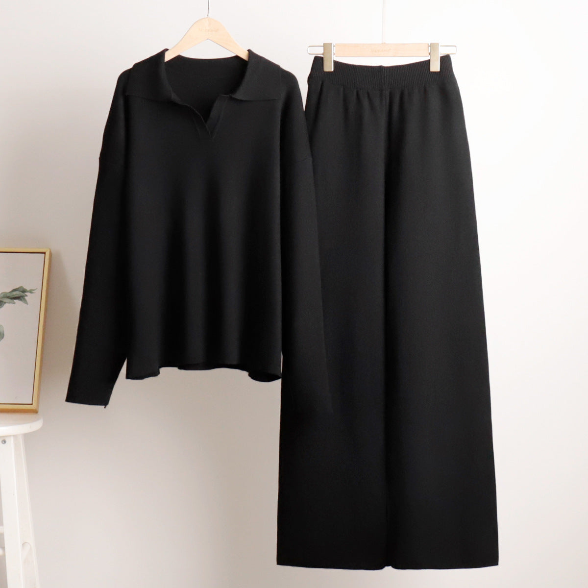 Millie | Women's Relaxed Collared Polo Trousers Set