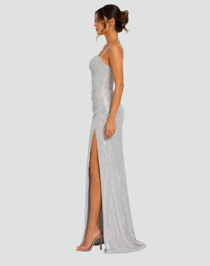 Poppy | Women's Glamorous Slit Maxi Dress
