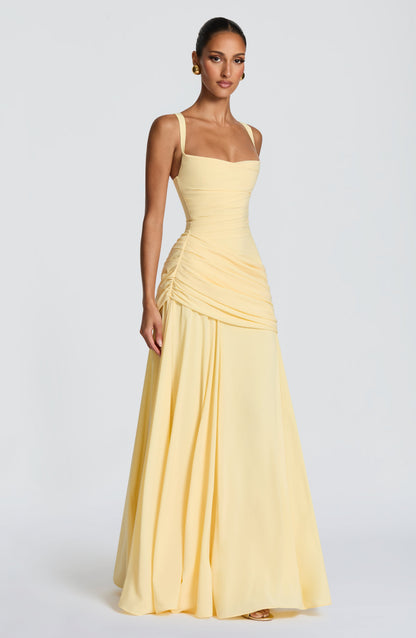 Paula | Women's Elegant Wedding Guest Maxi Dress