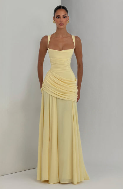 Paula | Women's Elegant Wedding Guest Maxi Dress