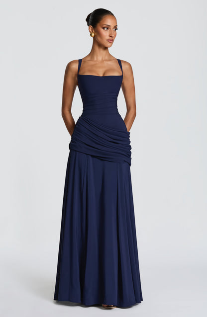 Paula | Women's Elegant Wedding Guest Maxi Dress